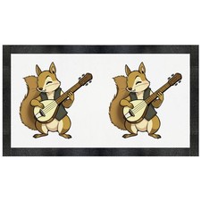 'Bard Squirrel' Pet Feeding Mat (PM00040053)
