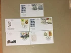 Five Israel after 2000 fdc with two TAB stamps