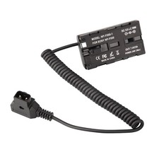 1pc D-tap to NP-F550/F750/F970 Dummy Battery Power Adapter Cable for Monitor LED