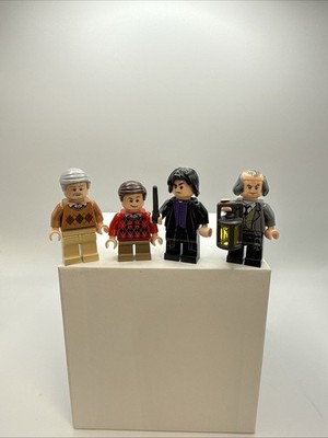 LEGO Harry Potter Minifigure Lot Vernon, Dudley, Severus Snape, Argus Filch (4)