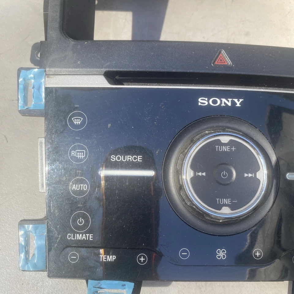 2011-2014 FORD EDGE SONY ЛИЦО КЛИМАТ-КОНТРОЛЬ ПАНЕЛИ ЭКРАНА ОБОДОК ОТДЕЛКИ OEM - Изображение 3 из 4