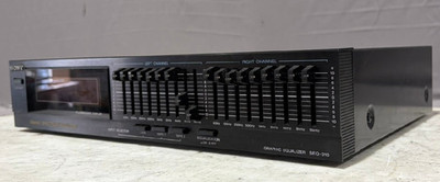 Sony SEQ-910 9-Band Graphic Equalizer Spectrum Analyzer Good | eBay