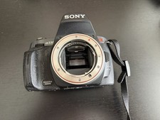 Sony Alpha DSLR-A330 10.2MP Camera 18-55mm  55-200 Lens