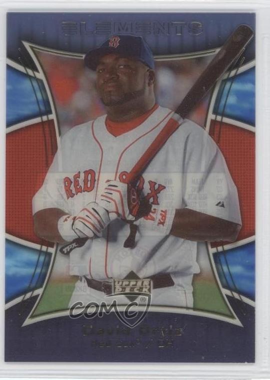 2007 Upper Deck Elements David Ortiz #89 HOF 0b9