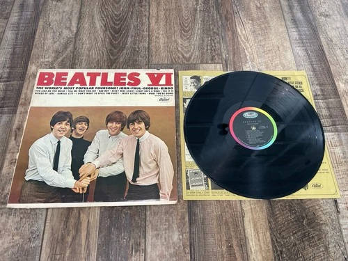 The Beatles VI 1965 Capitol T-2358 Mono Scranton IAM Vinyl LP