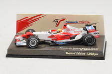 AM601286 F1 Panasonic Toyota Racing TF107 R Schumacher 2007 Minichamps 1/43