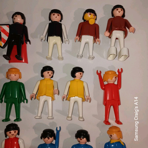 Vintage Playmobil Figuren Restposten Konvolut 18 Figuren (#3) - Bild 4 von 5
