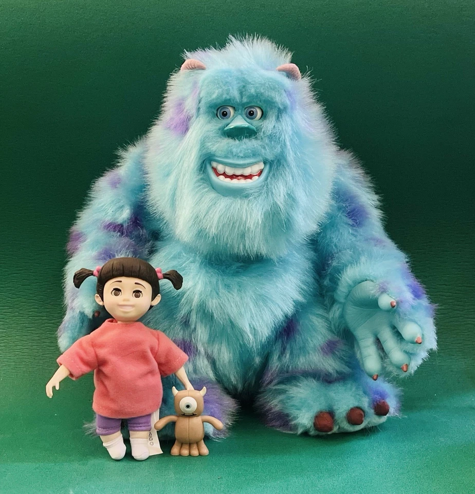 Monsters Inc Sulley & Boo Hug & Cuddle Interactive Friends de Thinkway Pixar Foto 2 de 4