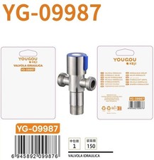 Valvola Idraulica YOUGOU YG-09987 Sottolavabo Bagno 3 Vie Acqua linq