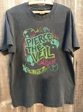Vintage Pierce The Veil Band Rare Design Charcoal Unisex Shirt S-5XL KH16889