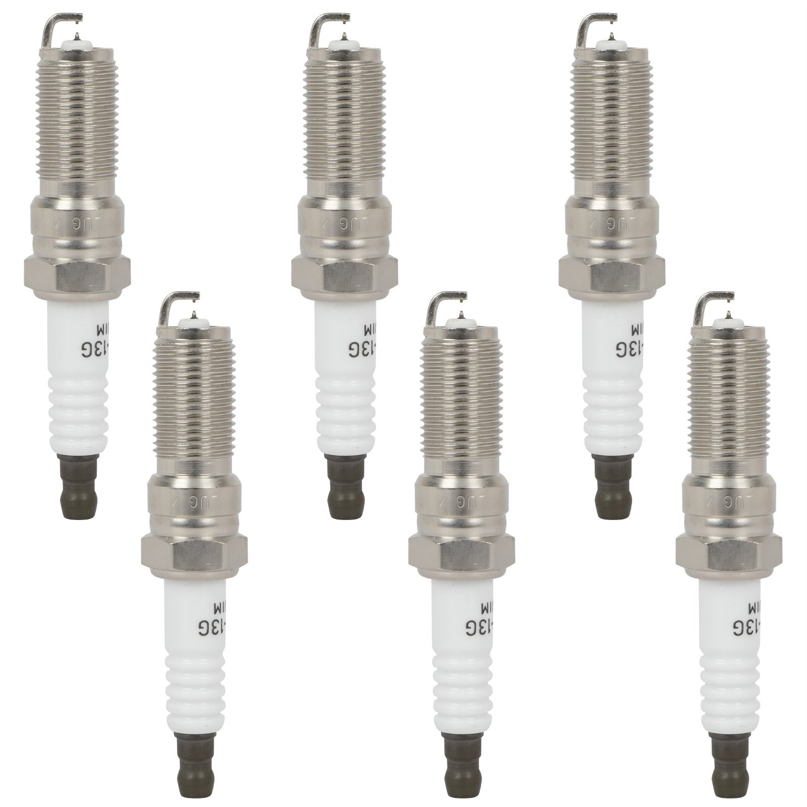 6pcs Iridium  Platinum Spark Plugs For Ford Fusion 3.5L 2010-2012