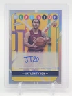 JAYLON TYSON 2024-25 TOPPS CHROME NEXT STOP REFRACTOR ROOKIE AUTO Q4832