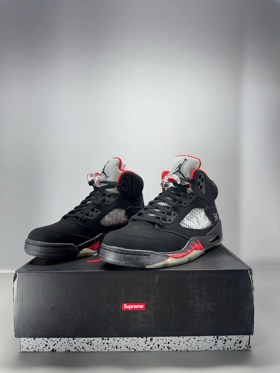 Las mejores ofertas en Supreme x Air Jordan 5 Retro White | eBay