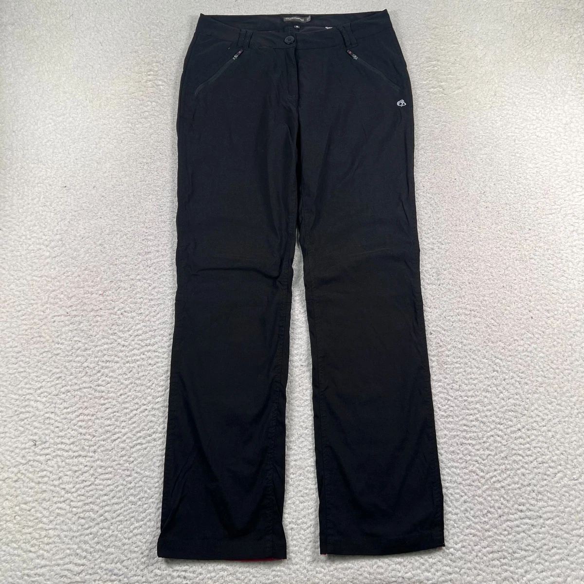 Pantalon De Randonnée Craghoppers Femme - Marron, Taille UK 14 (S), Zippé
