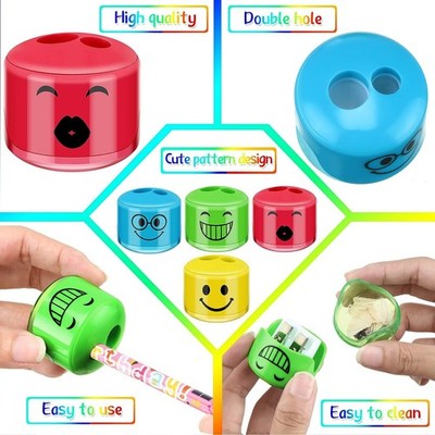 8 Pieces Pencil Sharpeners [No Retail Packing]