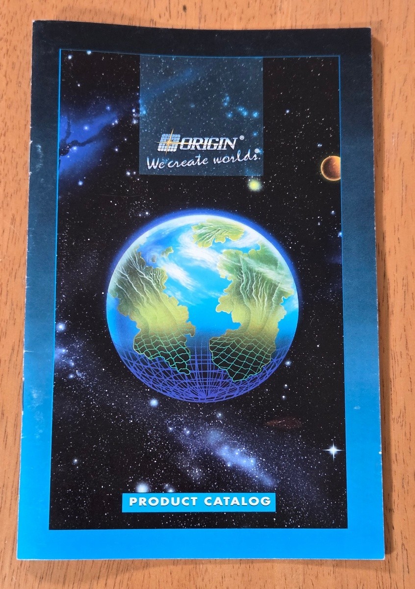 Ultima VII Part Two Serpent Isle Origin IBM PC Big Box Game Complete CIB Map