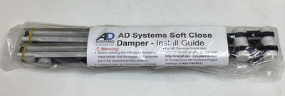 AD Systems HDW0150-SCD220 Soft Close Dampener 220 lb Rated Door Damper
