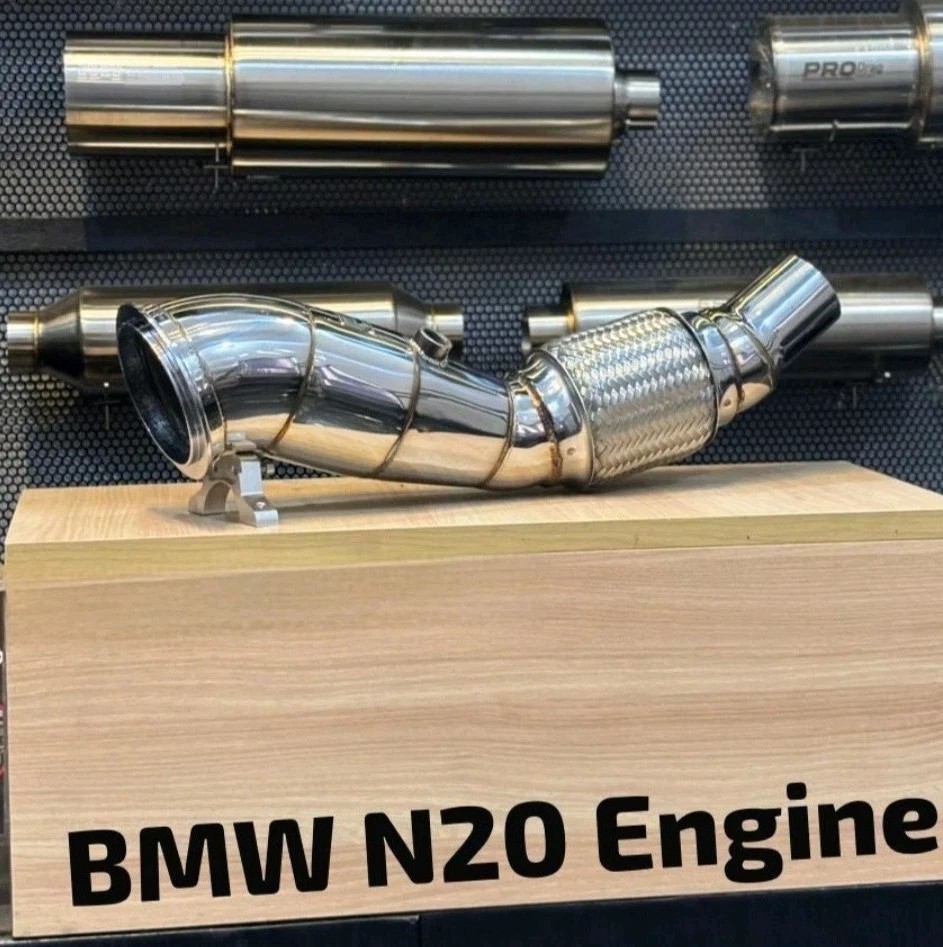 2012-2014 BMW N20 328i 330i F30 L4 2.0L Stainless Exhaust Downpipe