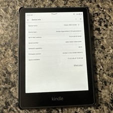 Amazon Kindle Paperwhite 11th Gen 16gb, Wi-Fi, 6.8" - Black