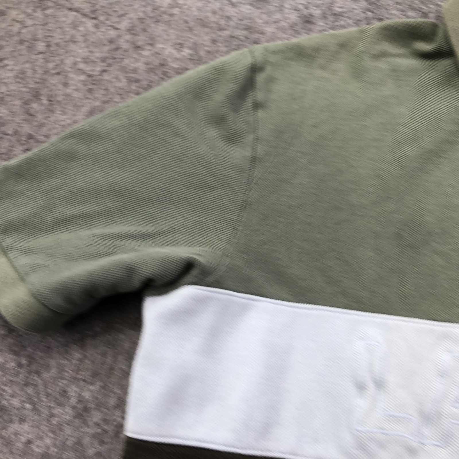 Lacoste Polo Shirt Mens XL Green Colorblock Big Logo Pique Knit Casual thumbnail 4