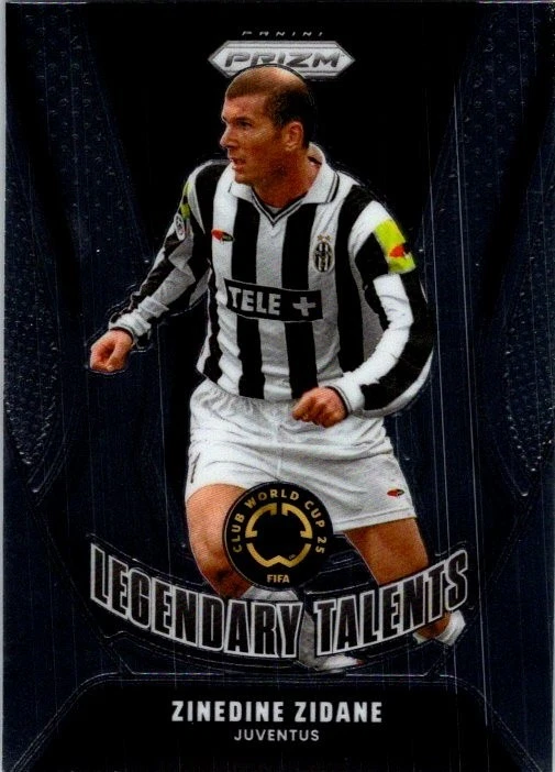 2025 Panini Prizm FIFA Club World Cup #12 Zinedine Zidane Legendary Talents Juve