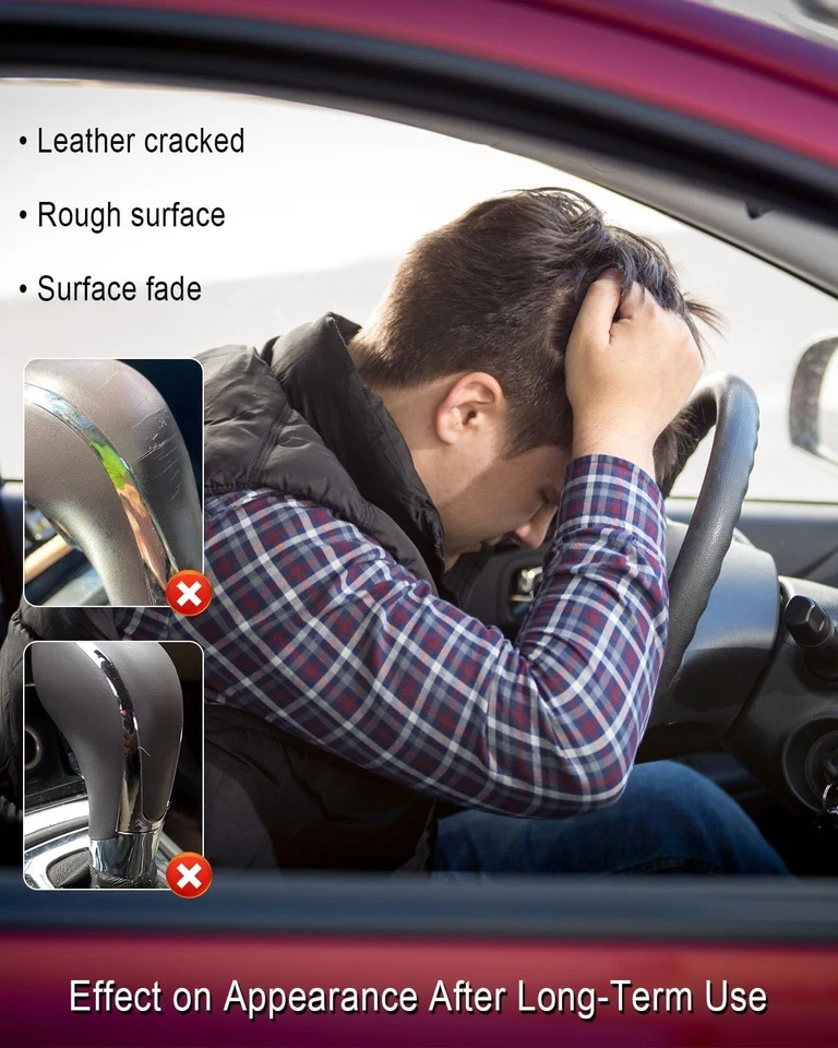 Gear Shifter Knob for Buick Verano 2012-2017 Gear Shift Knob Leather Car Stic... - Image 2 of 4