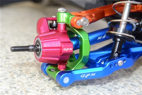 GPM Aluminum Front C-Hubs For TRAXXAS 1/10 Maxx 1.0 1/8 6S Maxx Slash - Picture 6 of 11