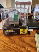 WOODLAND SCENICS WOOD SHACK BUILT & READY O GAUGE - WDS58568- NIB