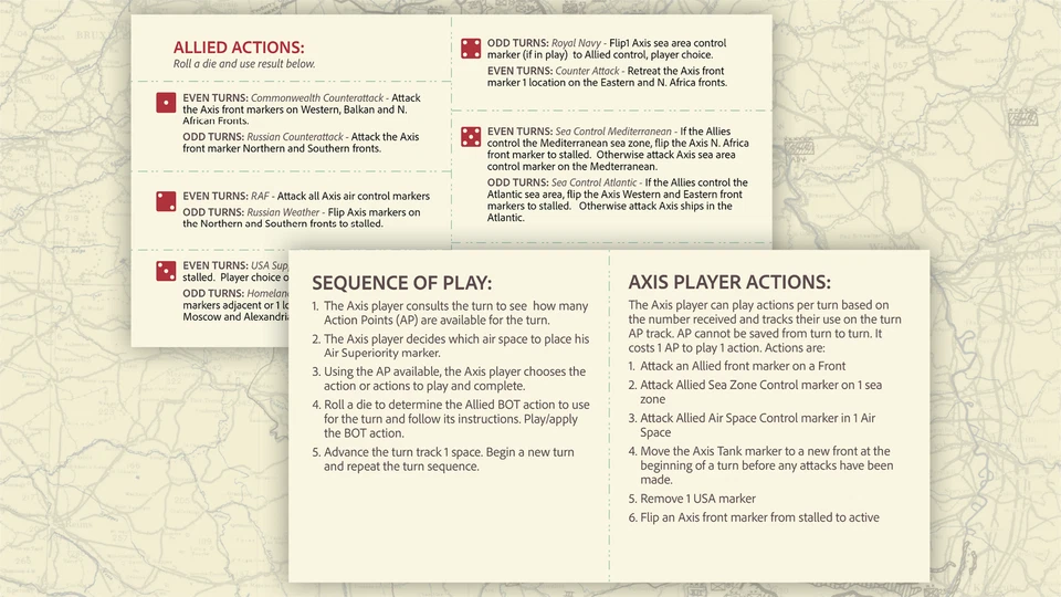 Worthington Games Europe At War: 1940 Solitario Foto 3 de 4