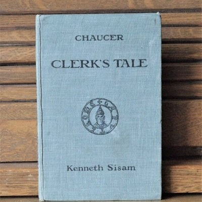 Geoffrey Chaucer The Clerk's Tale (Canterbury Tales) 1925 Oxford Clarendon Press