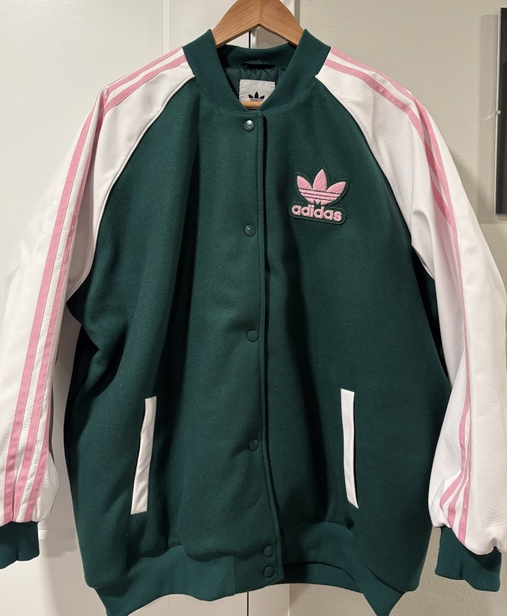 ジャケット・アウター sstt MED adidas Originals MEN'S SST TRACK JACKET GREEN MFG 2017