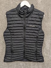 Berghaus Gilet Womens Size 16 XL Black Vaskye Hydroloft Nula Vest Lightweight