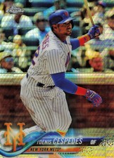 2018 Topps Chrome Yoenis Cespedes 119