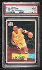 2007-08 Topps 1957-58 Variations Kobe Bryant #24 PSA 9 MINT HOF 02v3