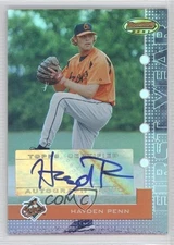 2005 Bowman's Best Silver 50/99 Hayden Penn #116 Rookie Auto RC 0s3