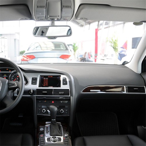 Cubierta de cuadro de velocímetro interior de fibra de carbono para Audi A6 C6 S6 2005-2011 - Imagen 7 de 15