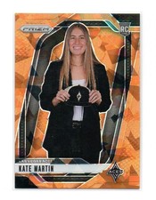 2024 Panini Prizm WNBA Kate Martin #148 (RC) Orange Cracked Ice