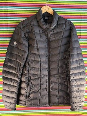 Montbell Damen ultraleichte schwarze Daunenjacke XL