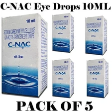C-NAC Eye Drops, N-Acetyl-Carnosine CNac Eye Drops - 10 ml ( Long Exp.2026 ) USA