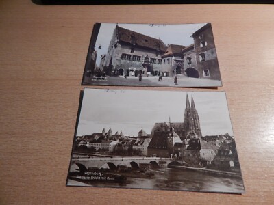 Alte  AK  2 x Regensburg  19..