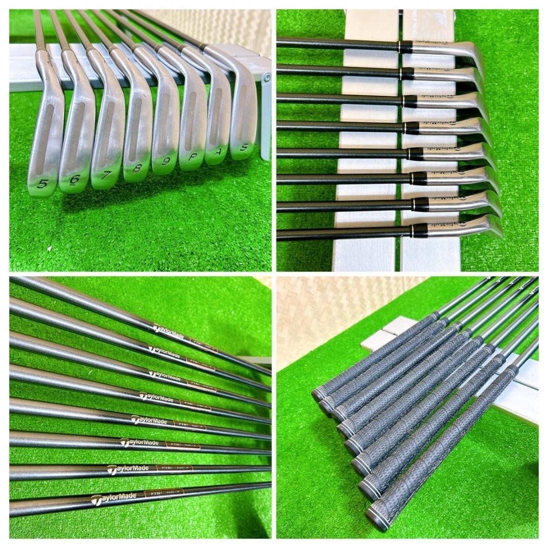 Taylormade Club Set 1W 5W 7W 5-9i Pw Aw Sw PT 12pc RH Graphite