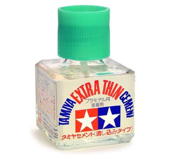 Tamiya 87038 Extra Thin Cement (40ml) modellismo