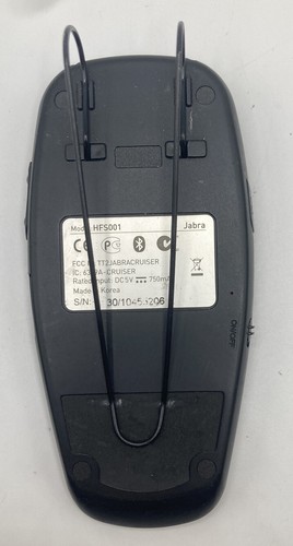 Jabra HFS001 Black Wireless Bluetooth Hands-Free Car Speaker Unit & Visor Clip - 第 5/6 張圖片