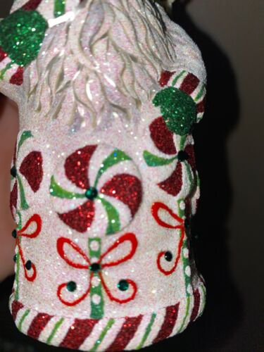 Patricia Breen Santa glitzernde Pfefferminzbonbons mit Schmucksteinen SELTEN RARITÄT (ToteTT) - Bild 7 von 11