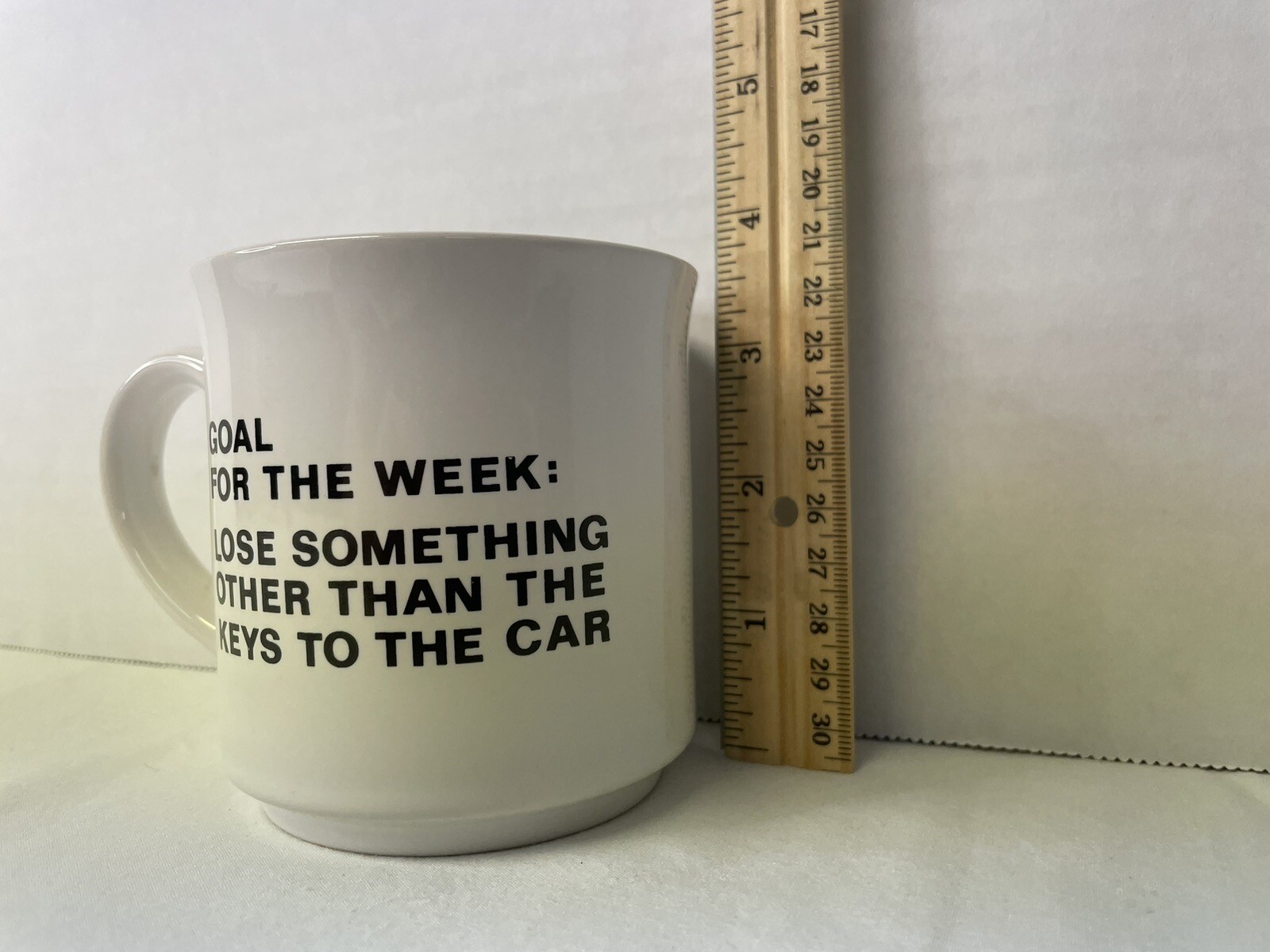 Vintage Hadley Robertson Coffee Mug 10oz "Goal Of the Week"