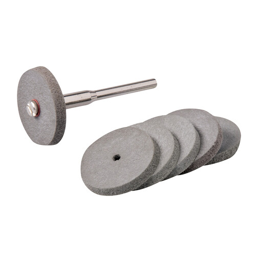 7 tlg.Gummi-Polierscheiben f.Rotationswerkzeuge f.Dremel Schleifaufsätze 457002 - Bild 2 von 2