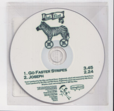 (LM1) Kat Flint, Go Faster Stripes / Joseph - 2007 DJ CD
