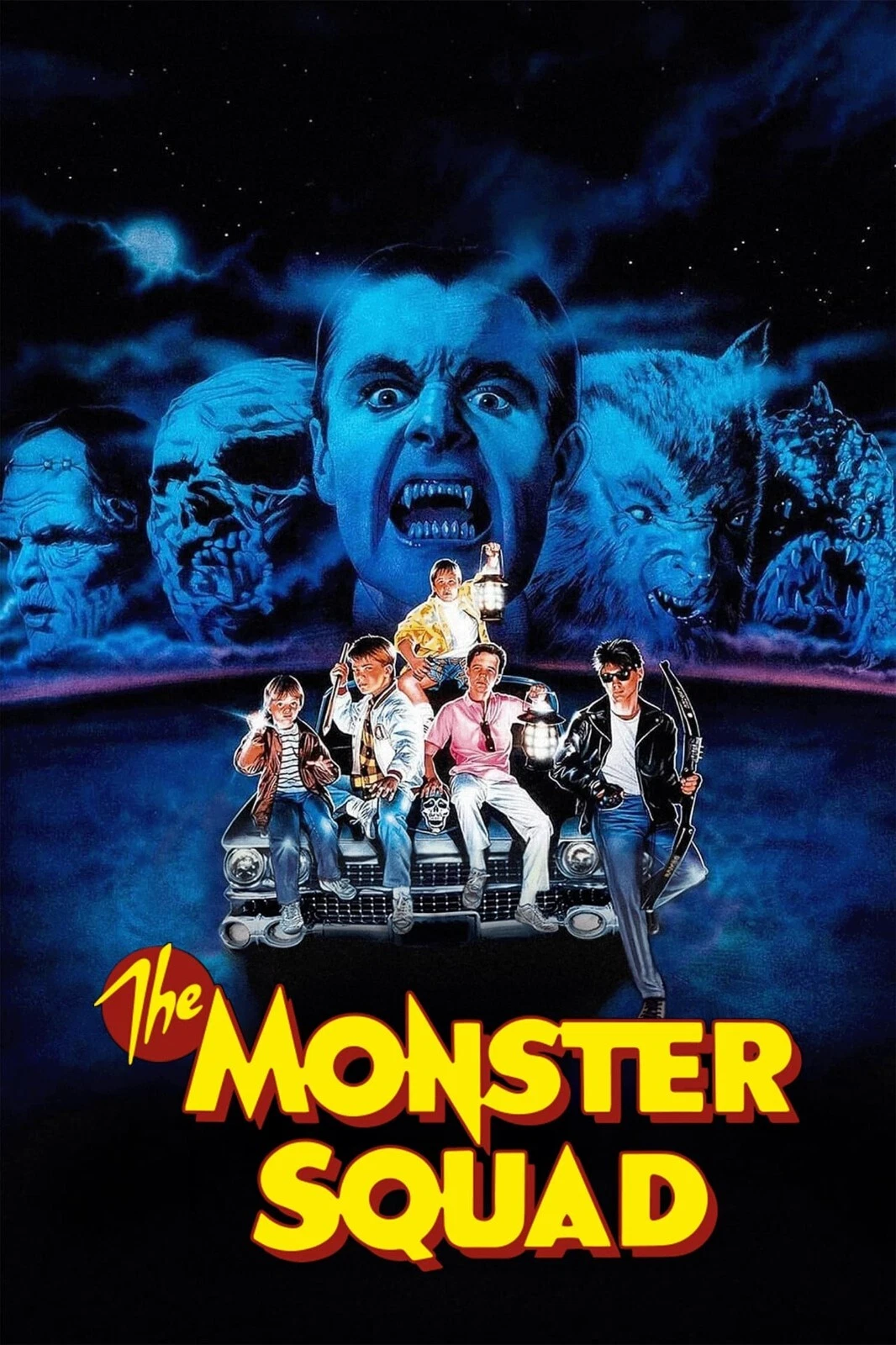 1987 The Monster Squad Movie Poster Vertical Print