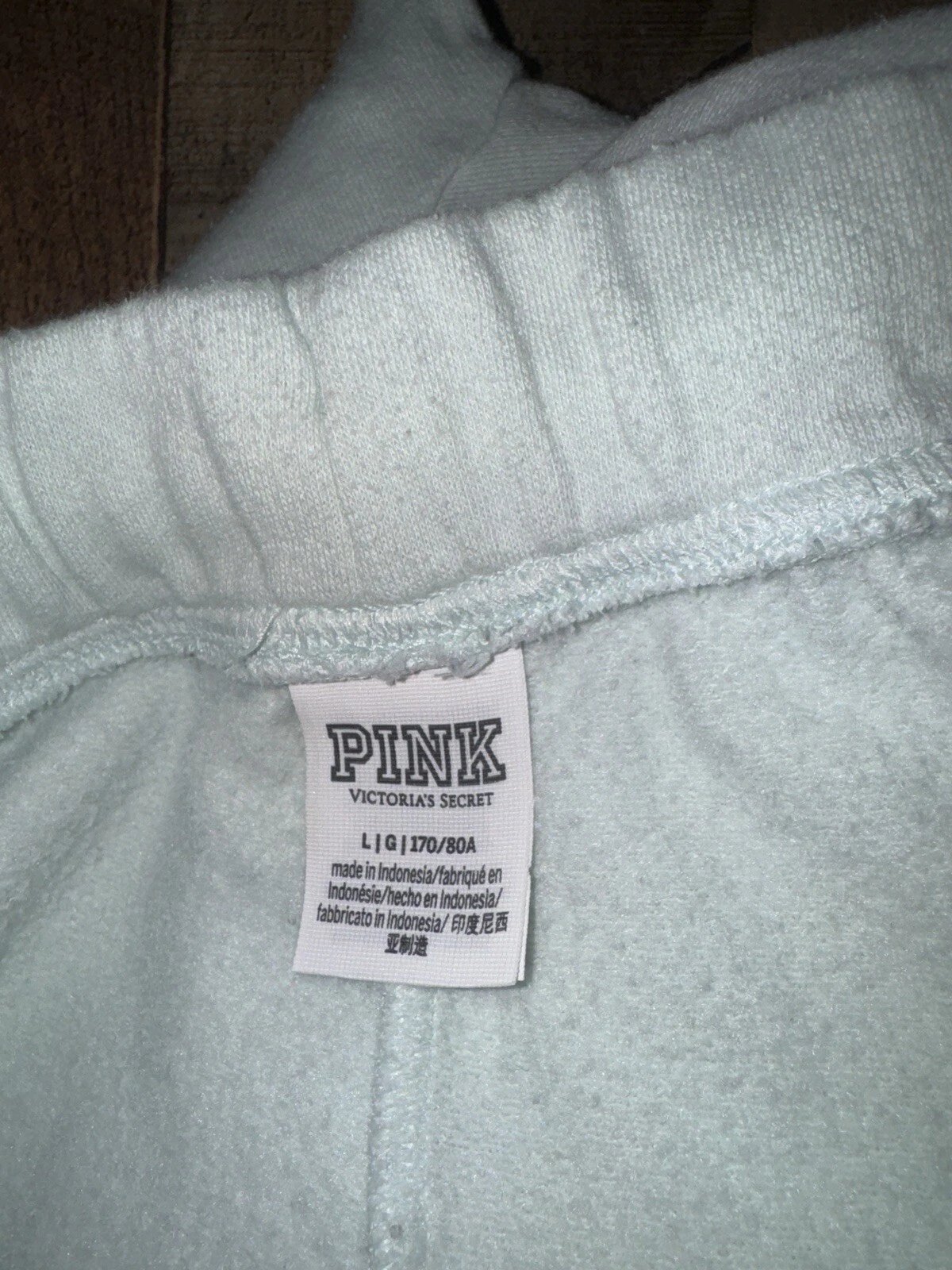 UNDERCOVER Felpa Victoria’s Secret rosa come nuova con cappuccio donna L XL