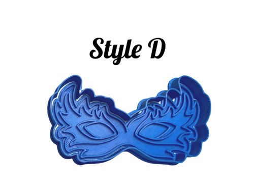 Masquerade Carnival mask - Teen, 13th,16th, 18th, or 21st birthday cookie - Picture 5 of 12